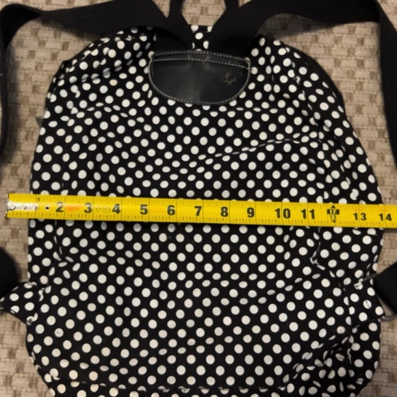 Women’s Candie’s med back pack, blk/white checker board, used. - Picture 6 of 7
